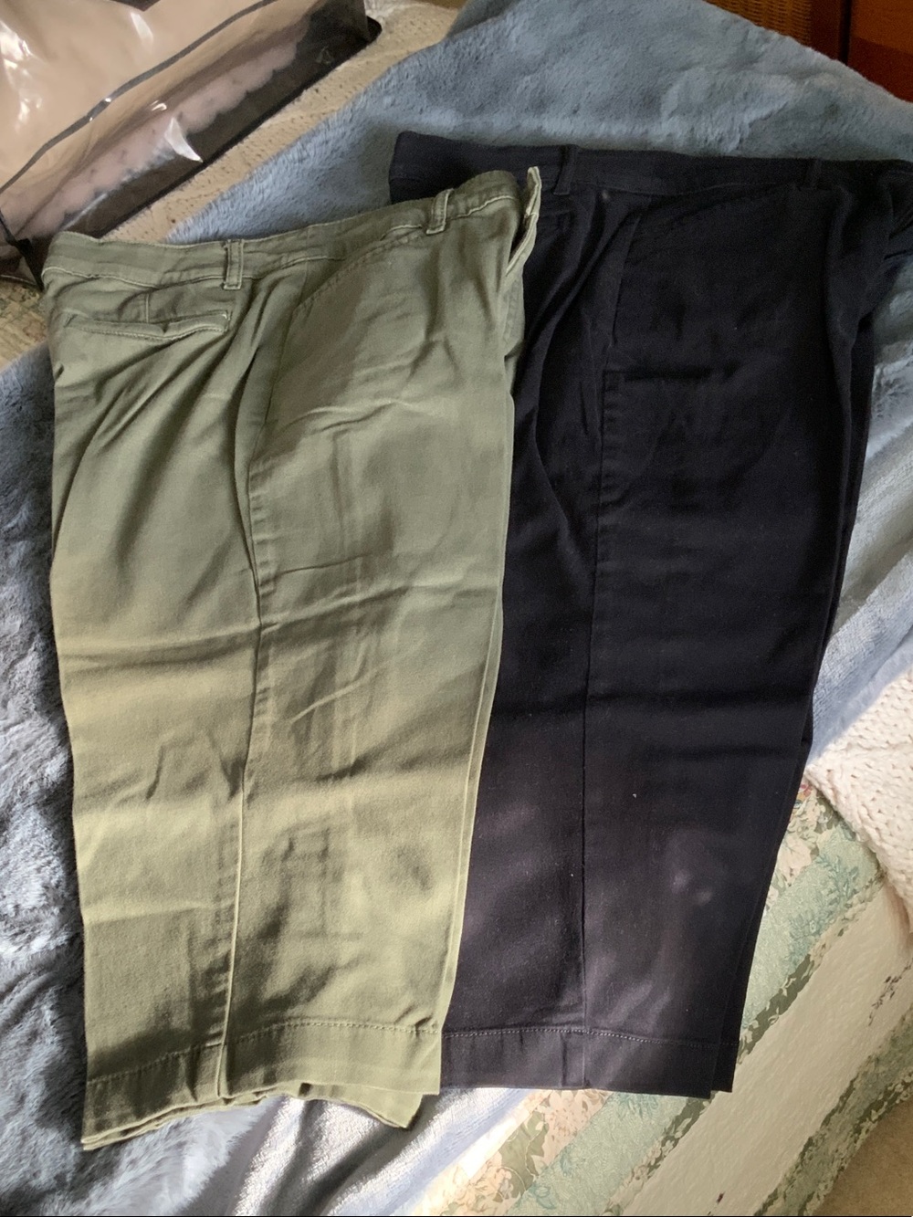 St. John's Bay Women's Capris - Olive & Black
